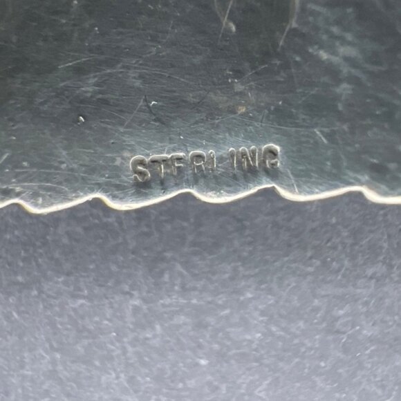 Vintage Watch Band Tips Extenders Sterling Silver Coral Turquoise Southwest - Picture 5 of 6